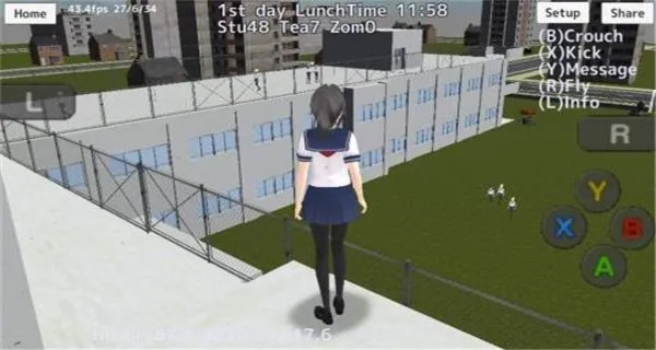 Ů�Ӹ�У(У԰ģ����Ϸ)