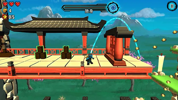 乐高幻影忍者天际飞行怎么玩